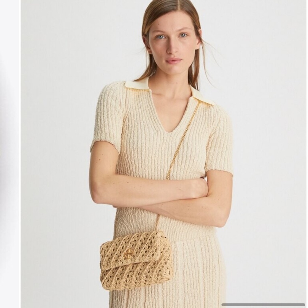 Tory Burch KIRA CROCHET MINI BAG BNWT!